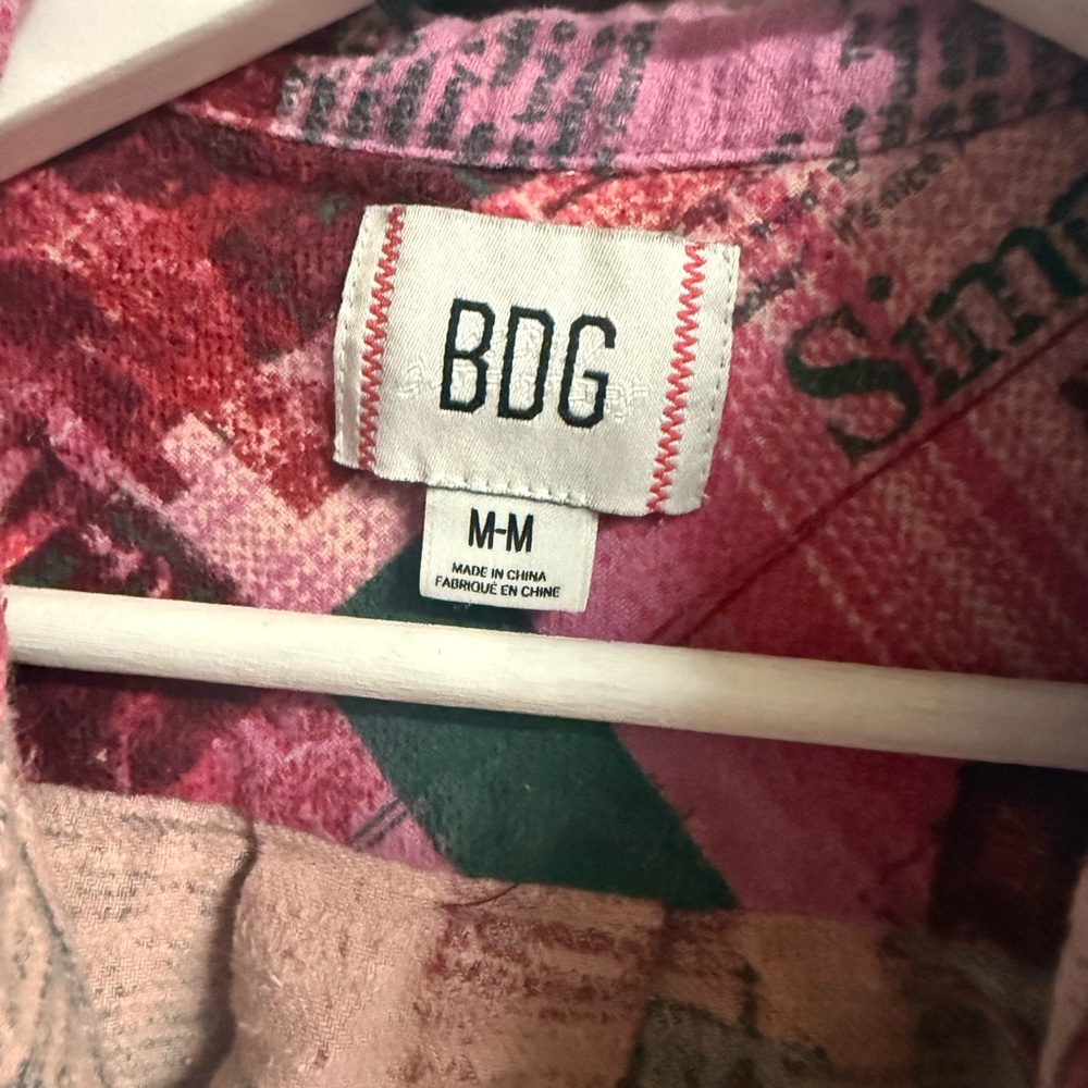 Bdg Pink Graphic Patterned Jacket - image 2